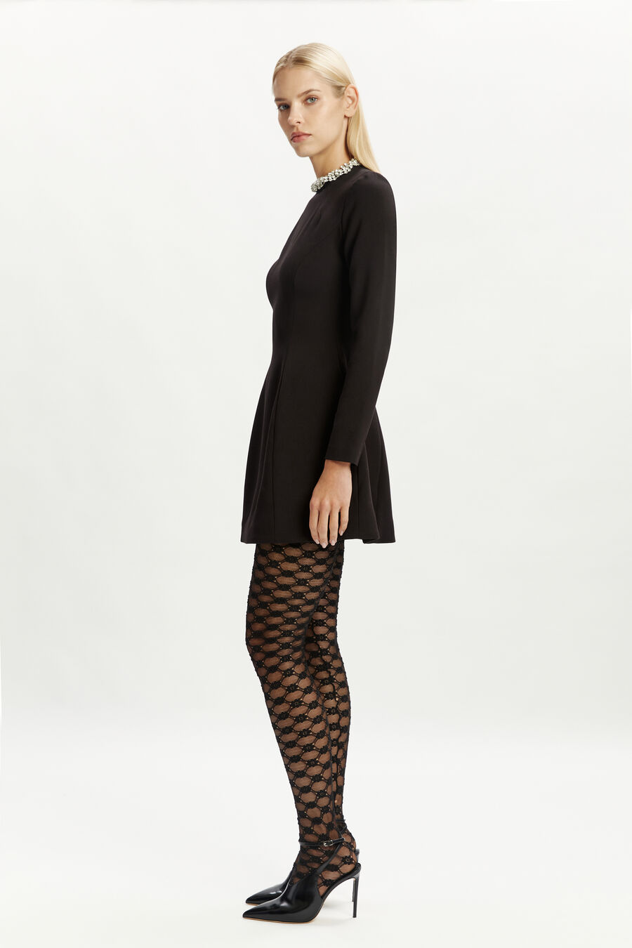 Delphi Long Sleeve Mini Dress