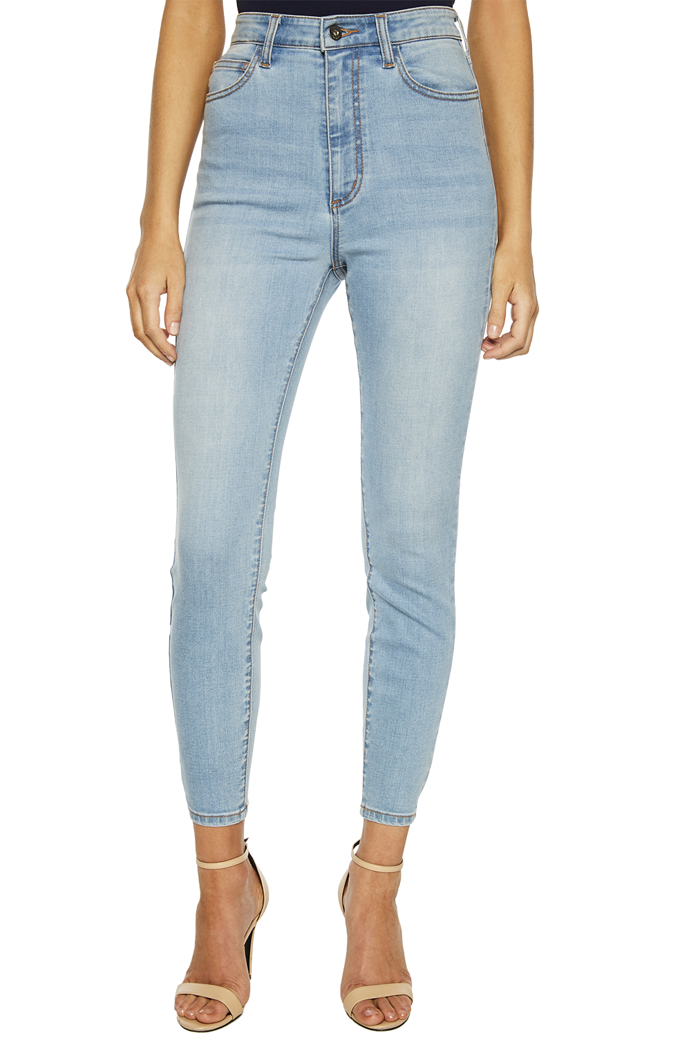 Sienna Super High Jean in Indigo | Bardot