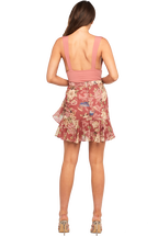 ALI BODYSUIT in colour BRANDIED APRICOT