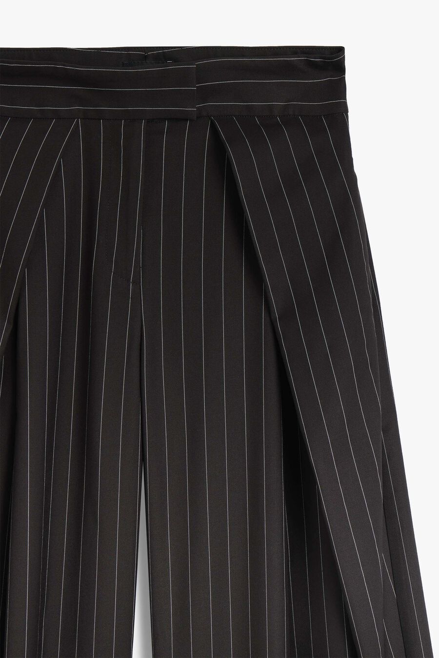 Laurie Pleat Front Stripe Pant