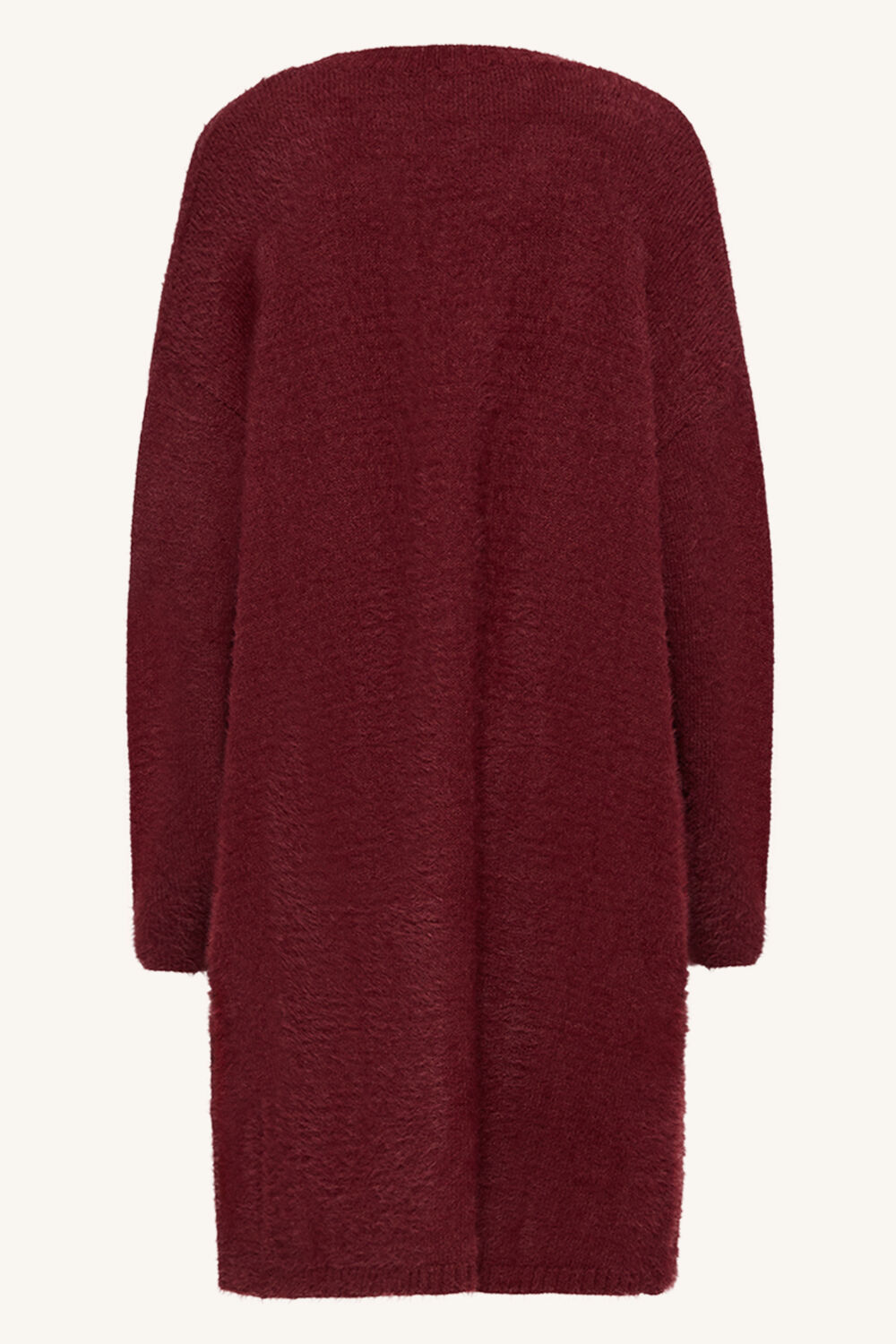 WREN CARDIGAN in colour CORDOVAN