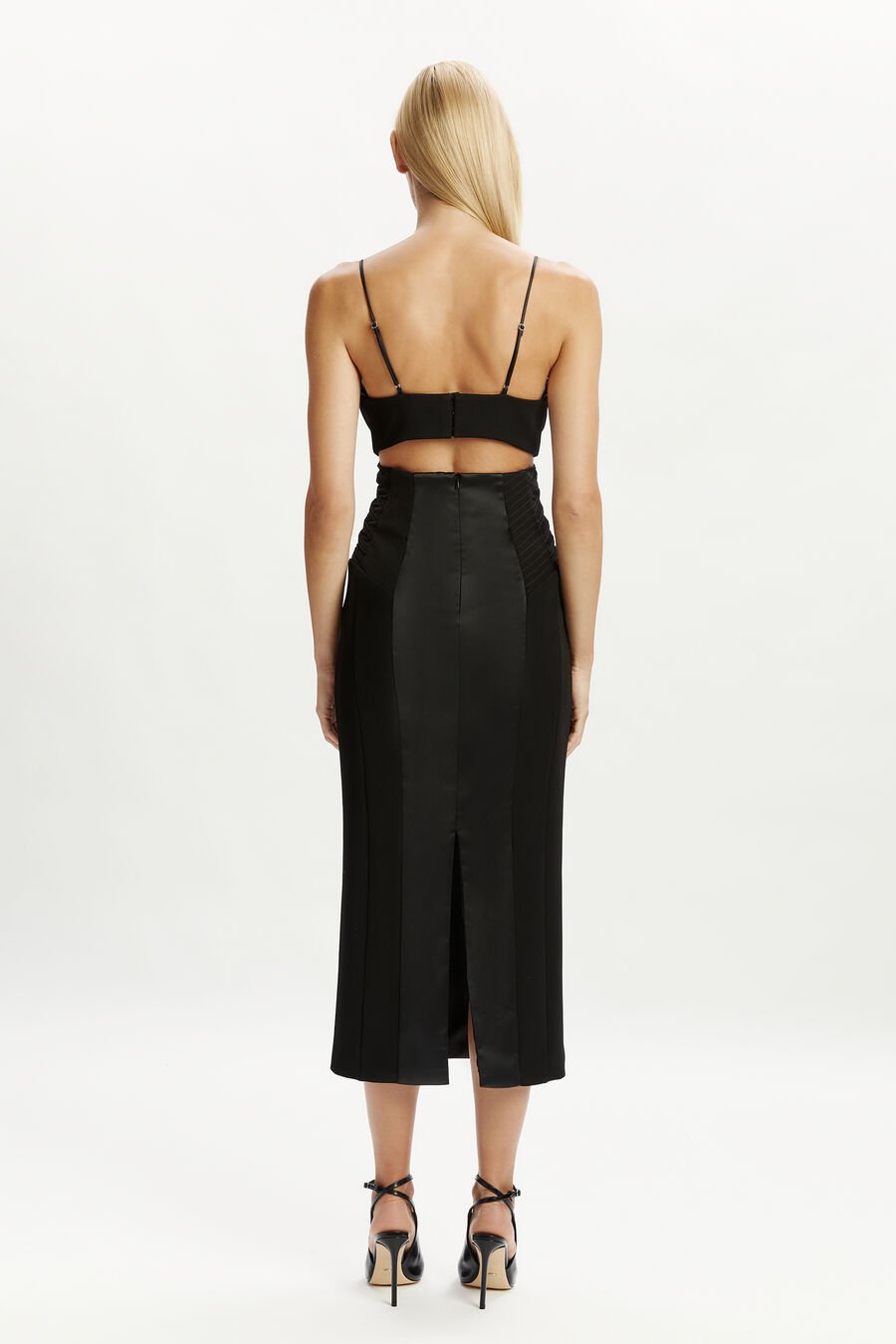 Katana Fitted Midi Dress