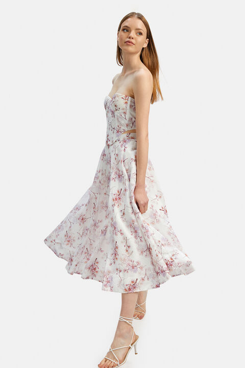 GRACIOUS CORSET BUSTIER in colour BLOSSOM