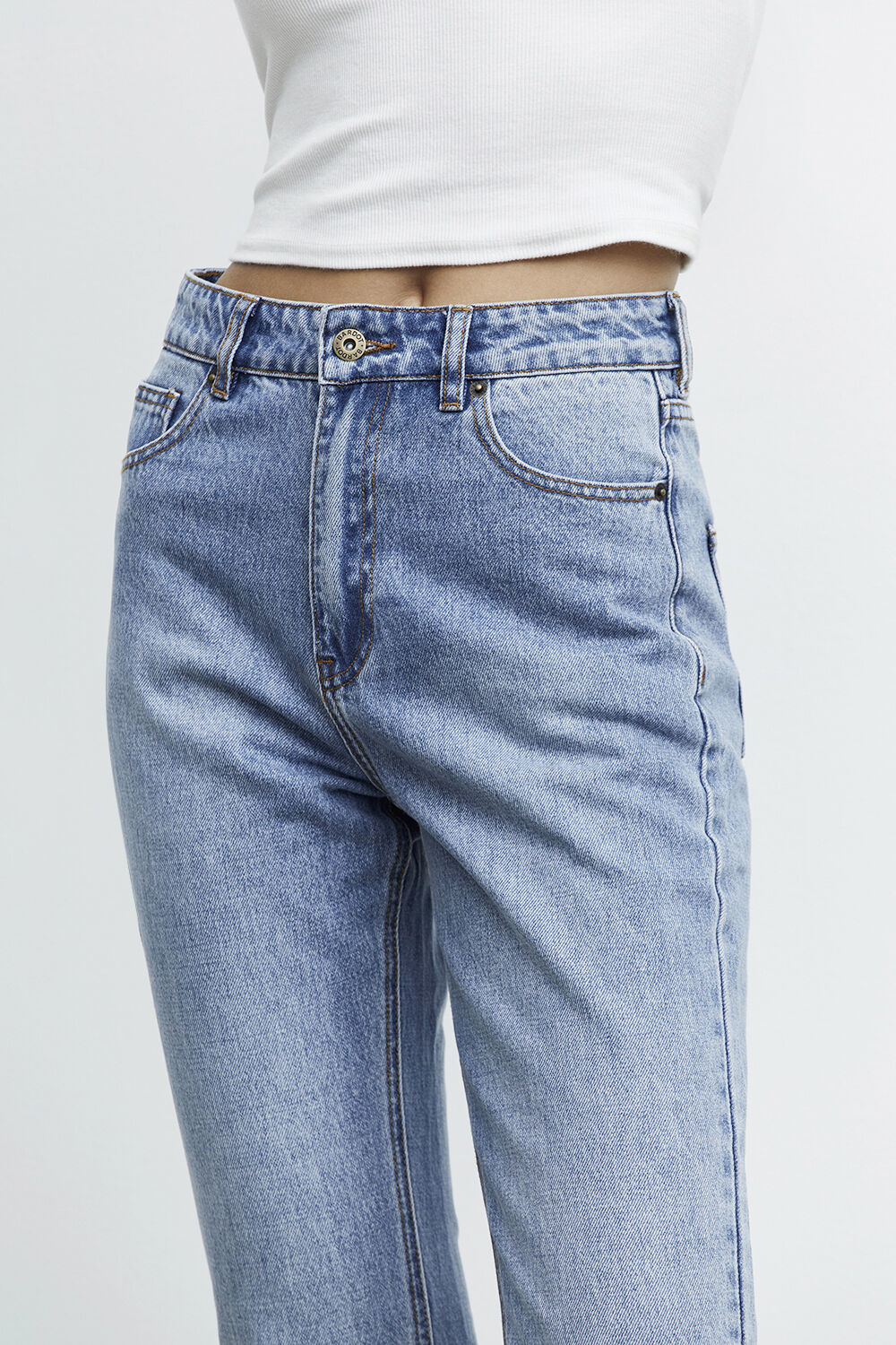 THE CLEAN MUM JEAN in colour MIDNIGHT NAVY