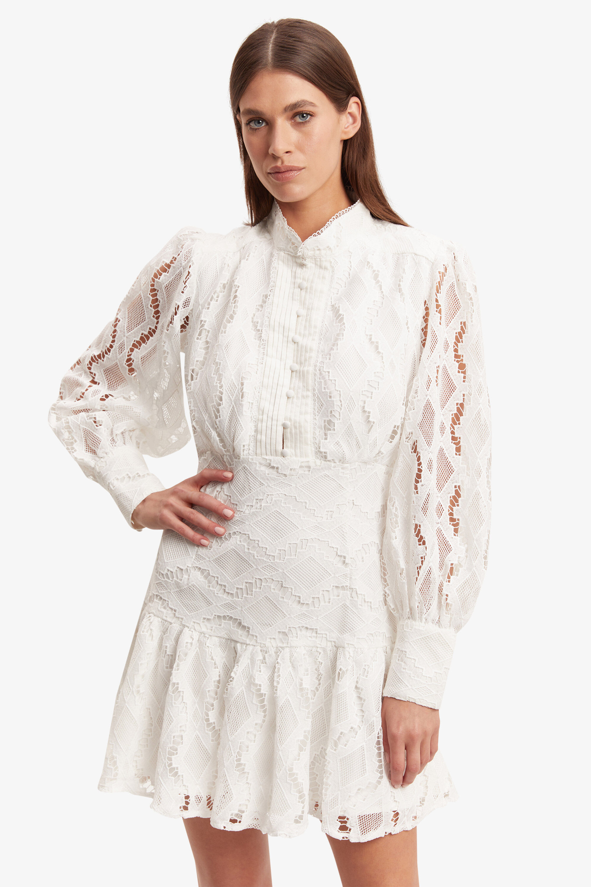 Bardot sophia lace store dress
