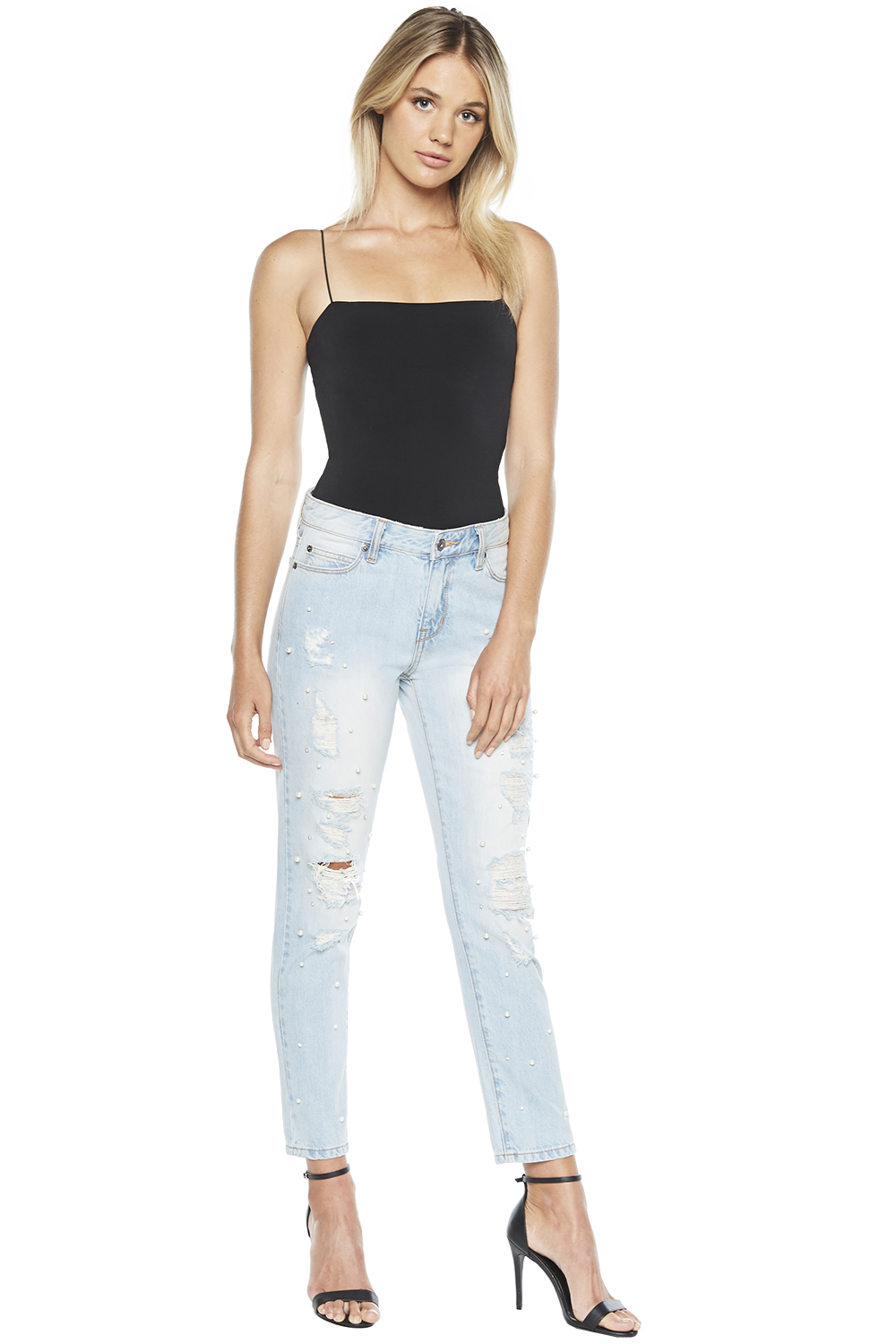 SONIA BODYSUIT in colour CAVIAR