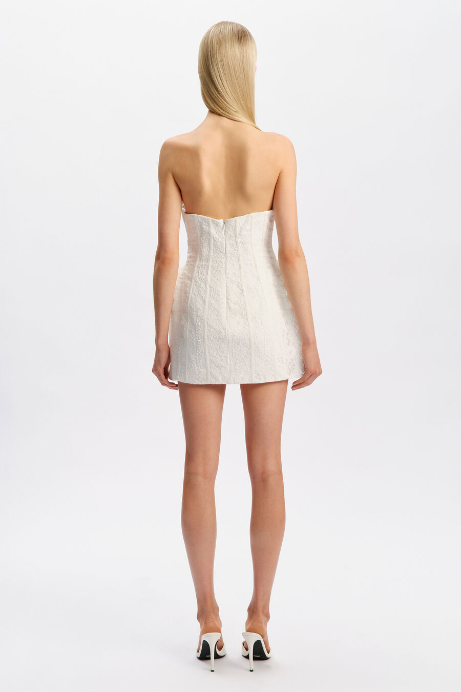 Lavinya Corset Lace Mini Dress