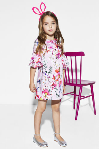 SAVANNAH SHIFT DRESS in colour PRISM PINK