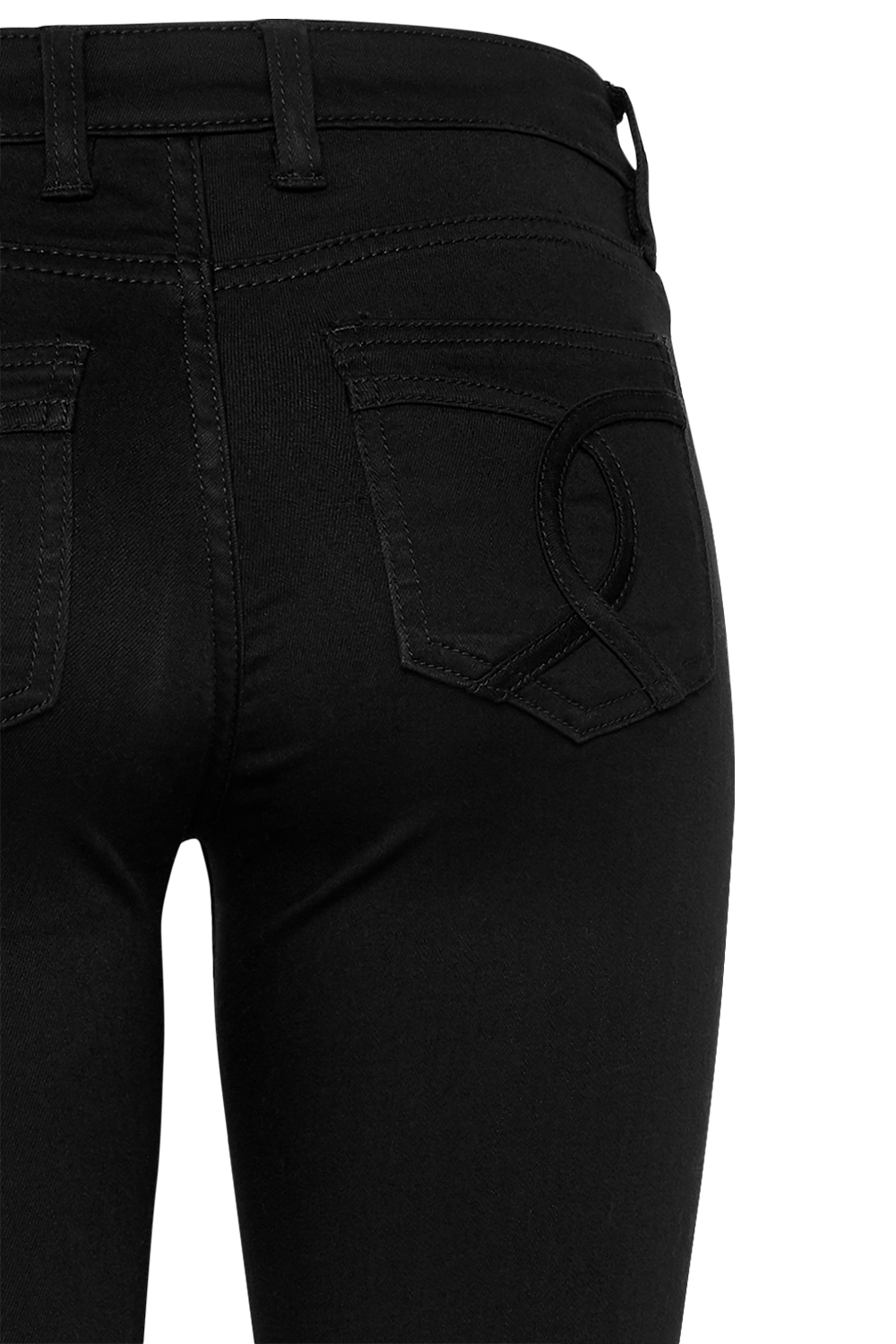 KATE HIPSTER JEAN in colour JET BLACK