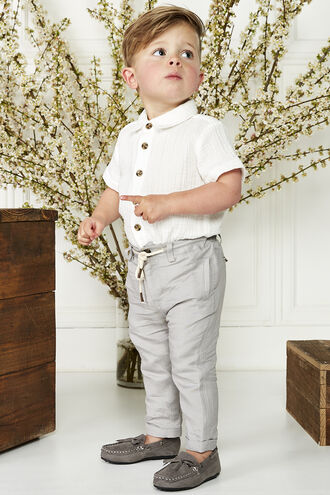 MASON SLOUCH PANT in colour LUNAR ROCK