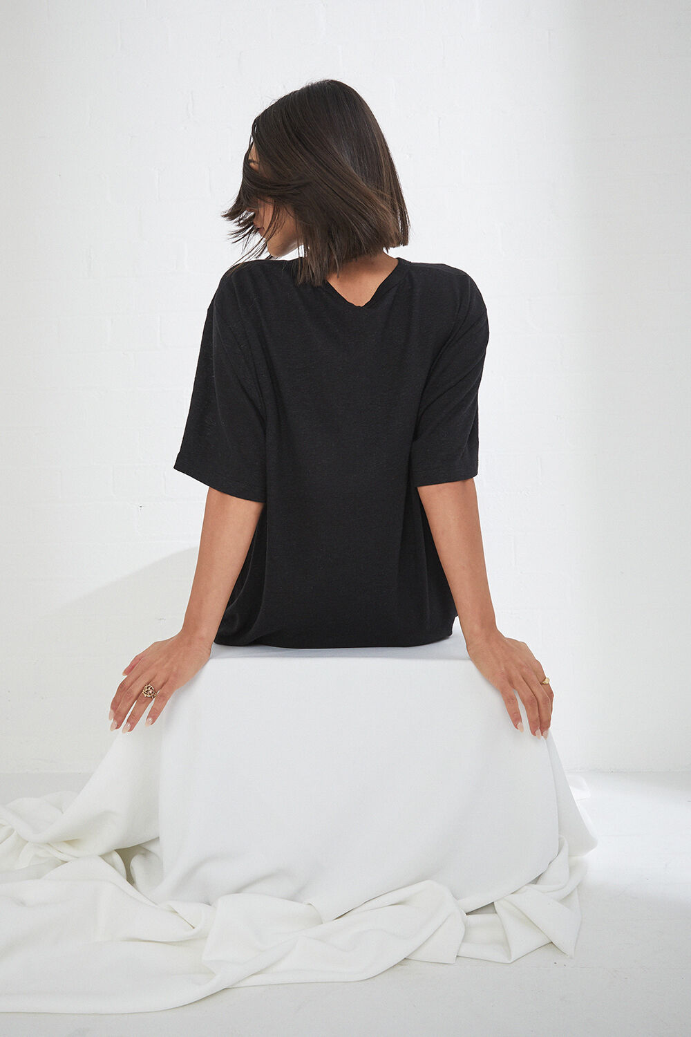 oversized bardot top