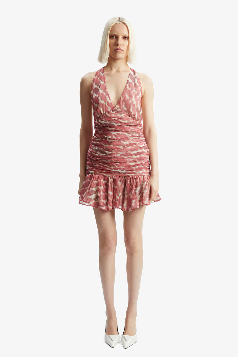 Mave Halter Neck Mini Dress