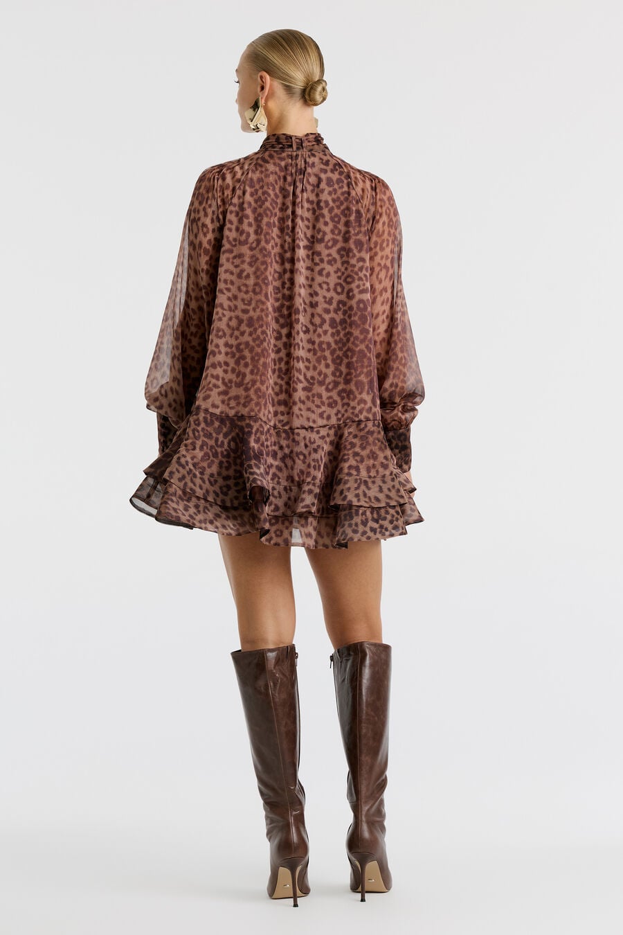 Adrie Babydoll Mini Dress