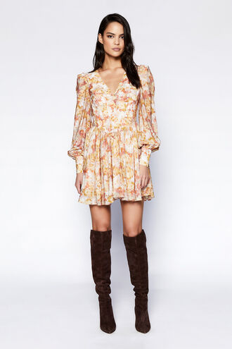 ZELINA MINI DRESS in colour SKYWAY