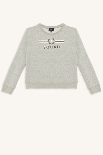 SQUAD SWEATER in colour MOONBEAM