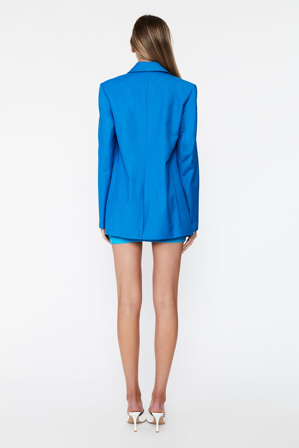 SANDIE BLAZER in colour BRIGHT COBALT