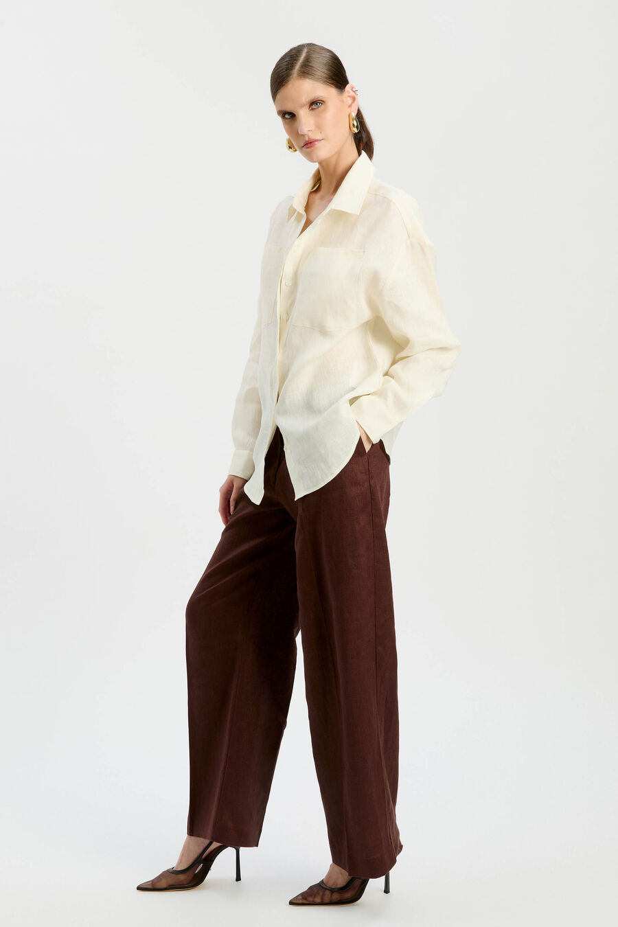 Lander Oversized Linen Shirt