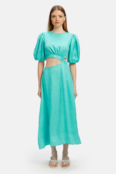 IMPALA MIDI DRESS in colour CLEARWATER