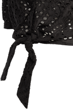 SAMIRA TOP in colour CAVIAR