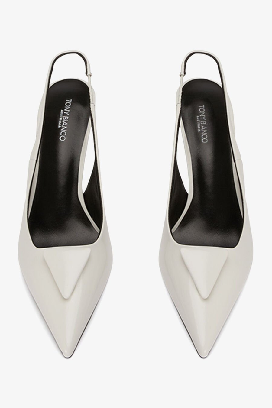 Tony Bianco Bertie White Hi Shine Heels WHITE Tony Bianco Bertie White Hi Shine Heels