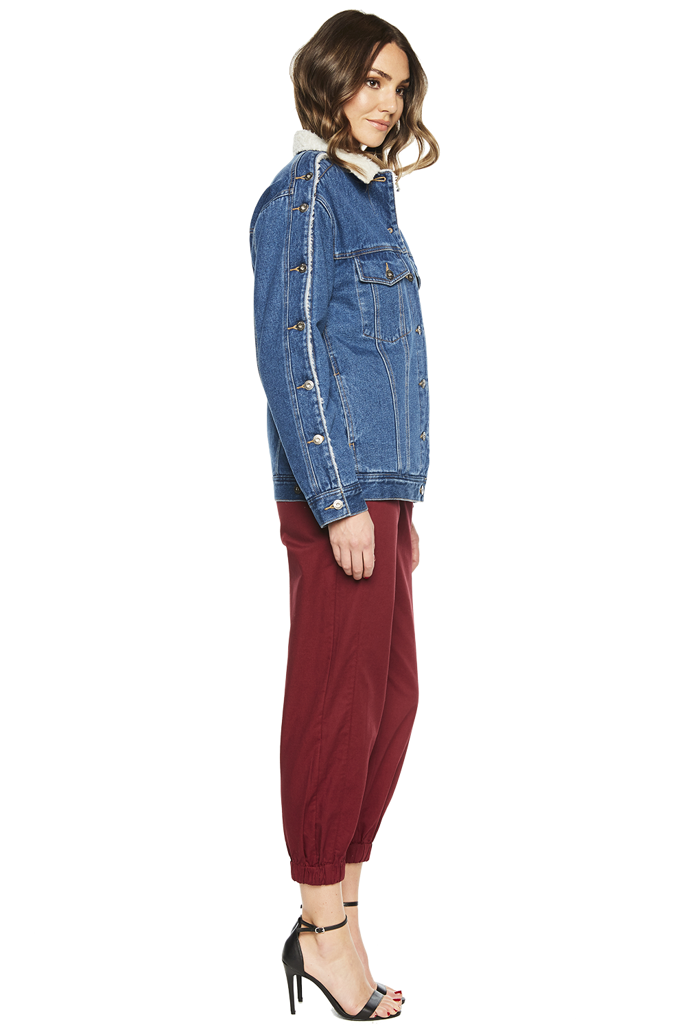 bardot denim jacket