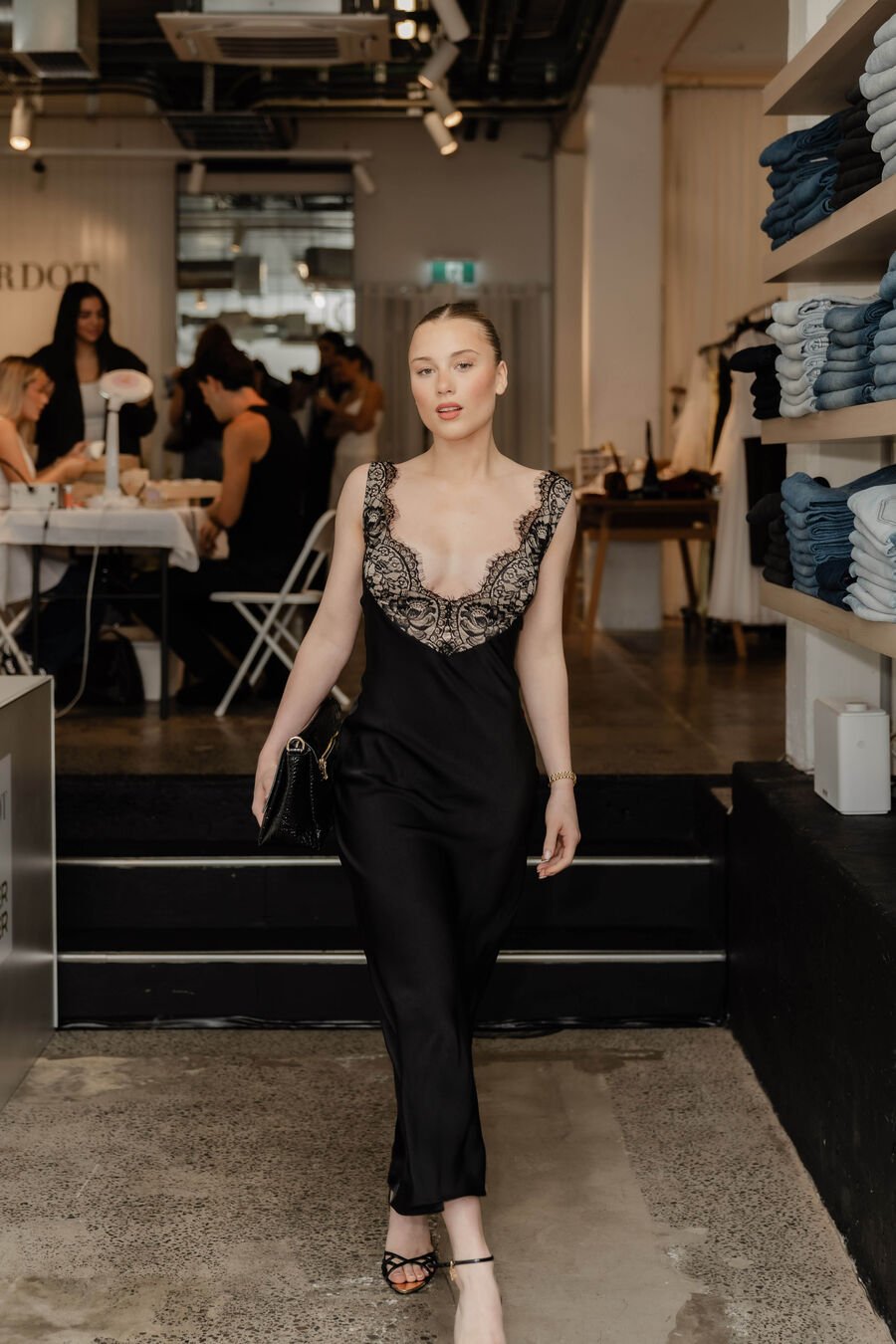 Hayden Lace Slip Dress