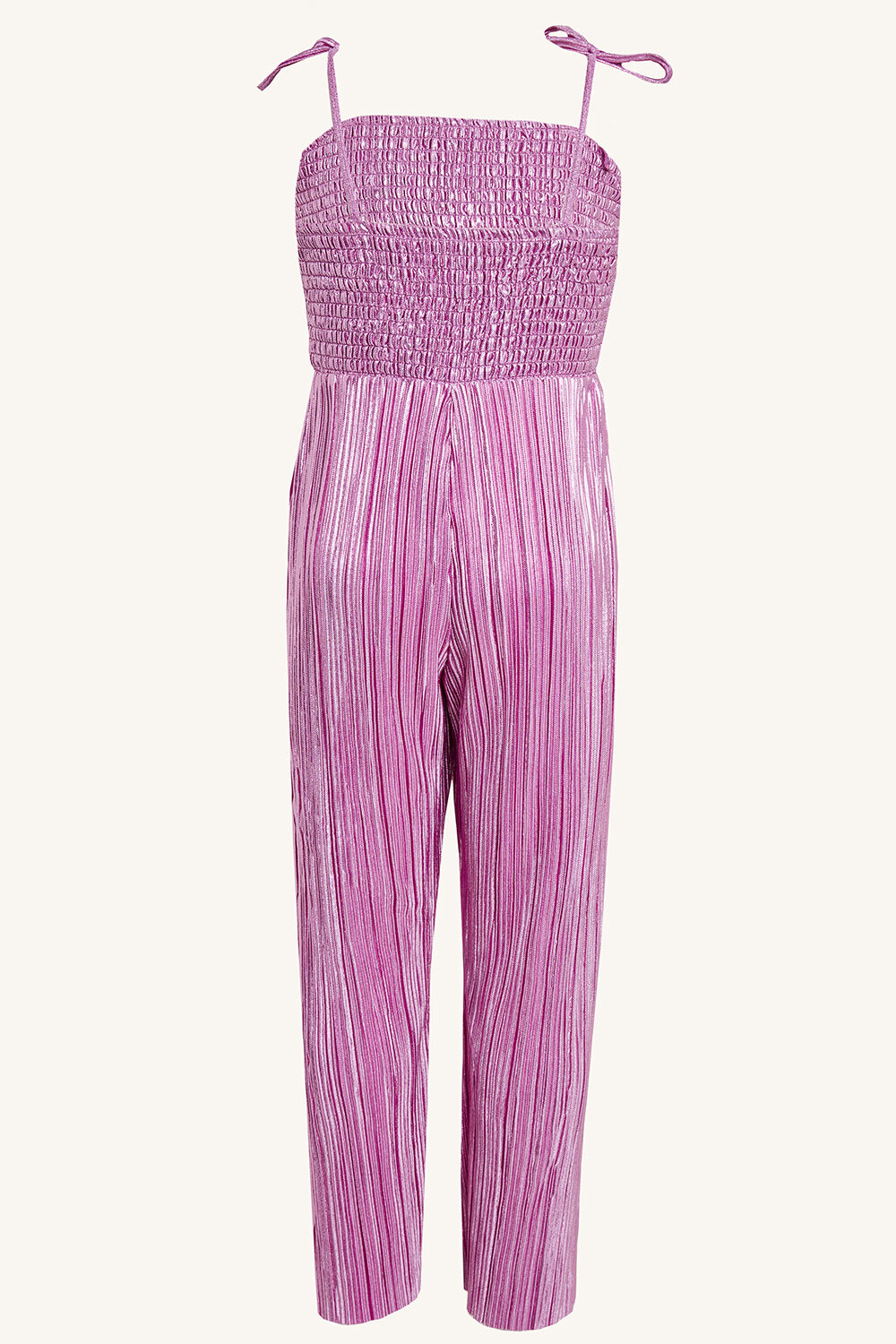 pink shimmer jumpsuit