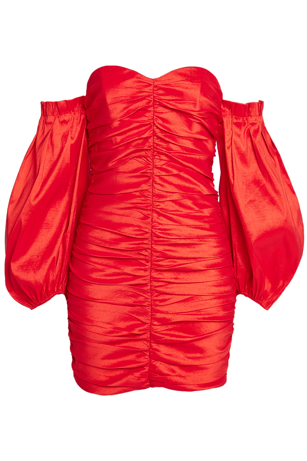 MARISSA MINI DRESS in colour HIGH RISK RED