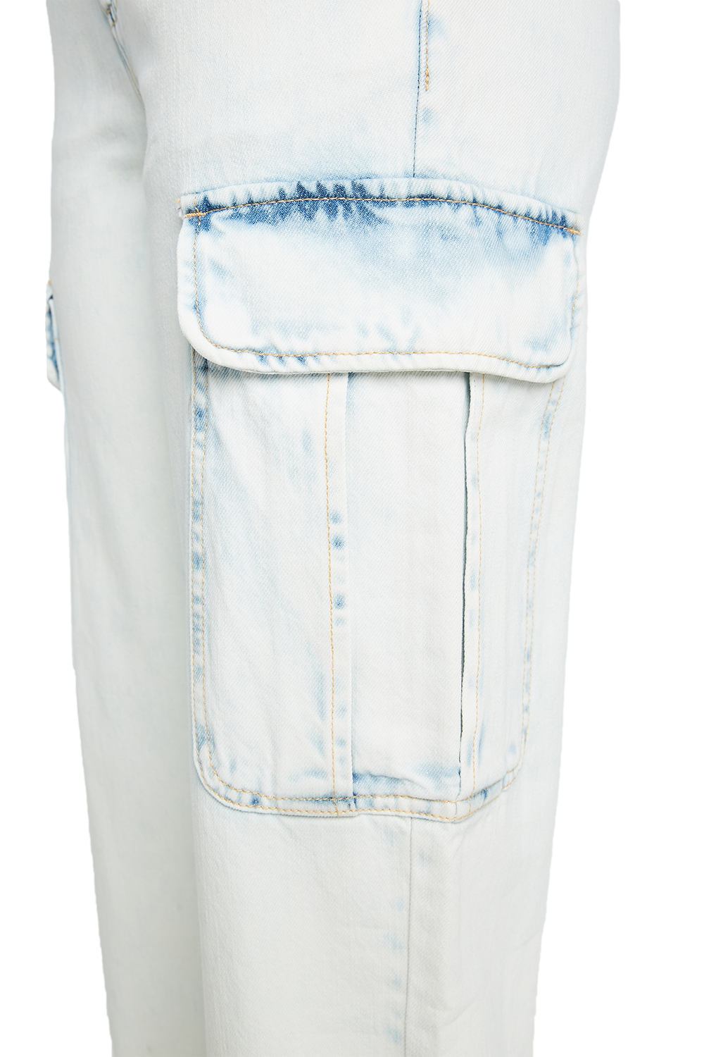 SUPER BLEACH CARGO JEAN in colour PLEIN AIR