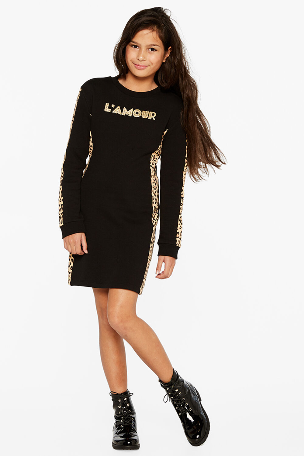 bardot junior black dress