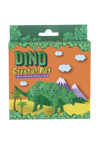 Crystal Dino in colour BRIGHT WHITE
