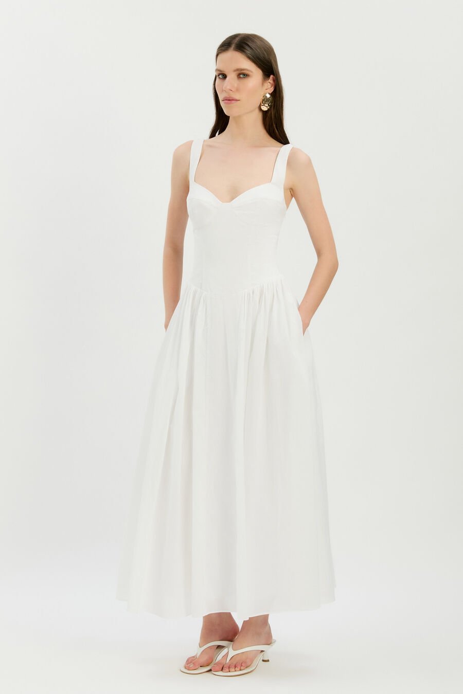 Theodora Cotton Maxi Dress