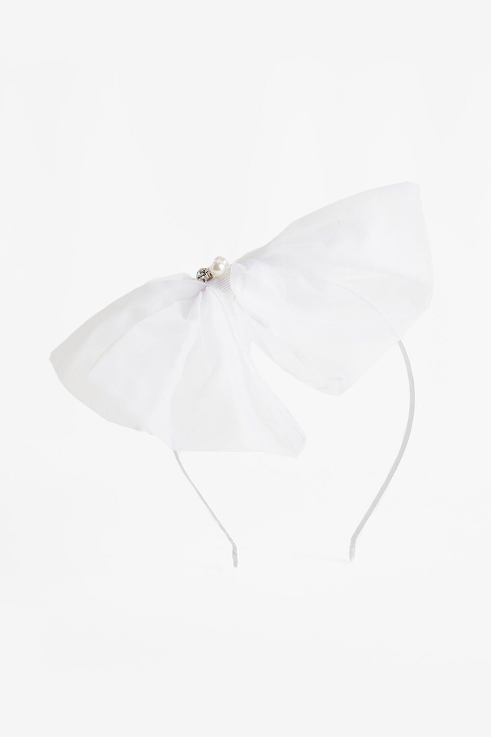 POPPY HEADBAND in colour CLOUD DANCER