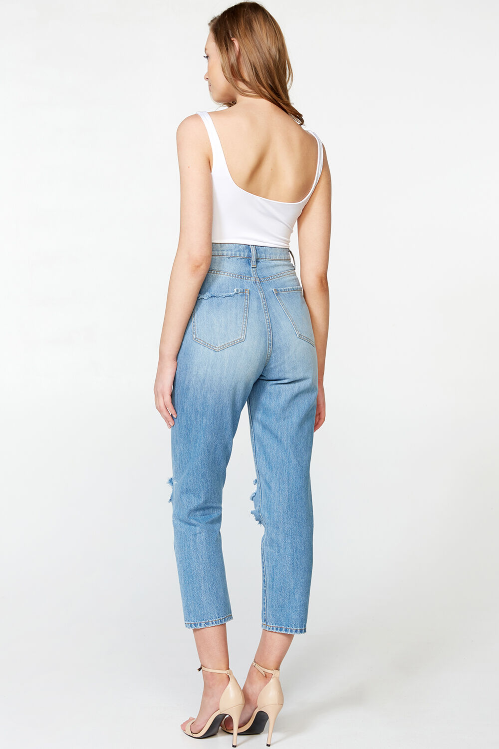 BETHANY BODYSUIT in colour BRIGHT WHITE