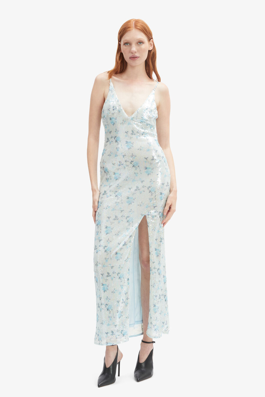 Lois Sequin Maxi Dress