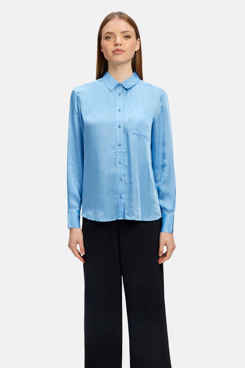 CLASSIC COLLAR SHIRT in colour BLUEBIRD