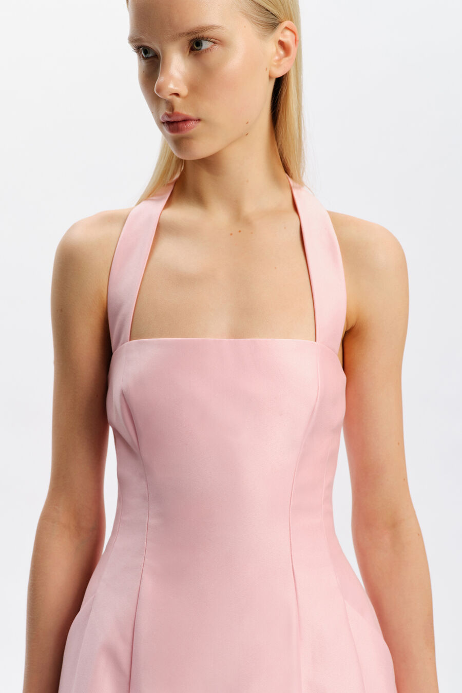 Nevelle Halter Mini Dress