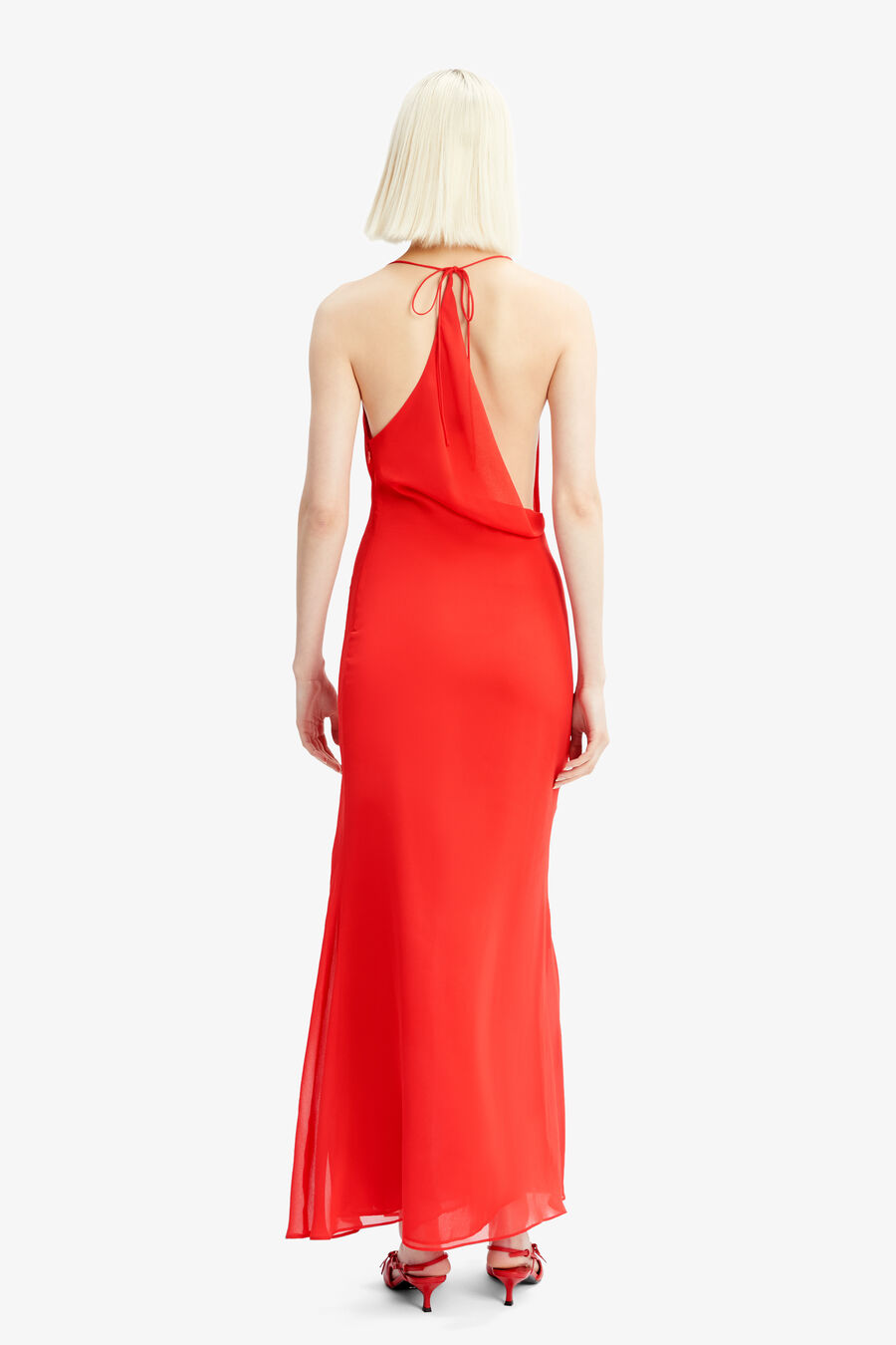 Cherie Cowl Neck Maxi Dress