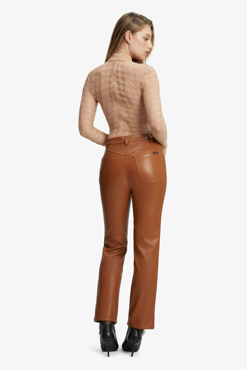 ADONI MESH BODYSUIT in colour MOONLIGHT