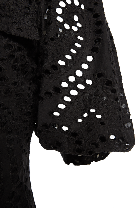 BRODY MINI DRESS in colour CAVIAR