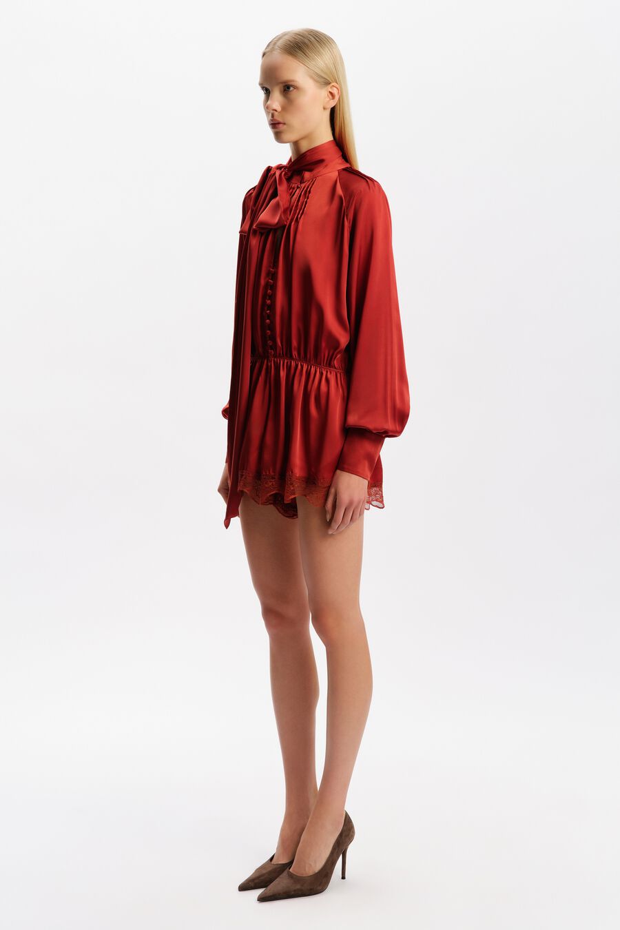 Petra Long Sleeve Playsuit