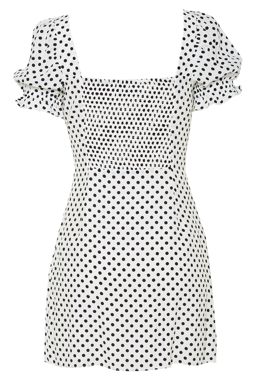 PRESLEY MINI DRESS in colour CLOUD DANCER