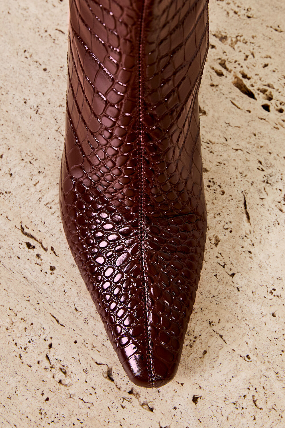 THE AMELIE BOOT  in colour CHOCOLATE BROWN
