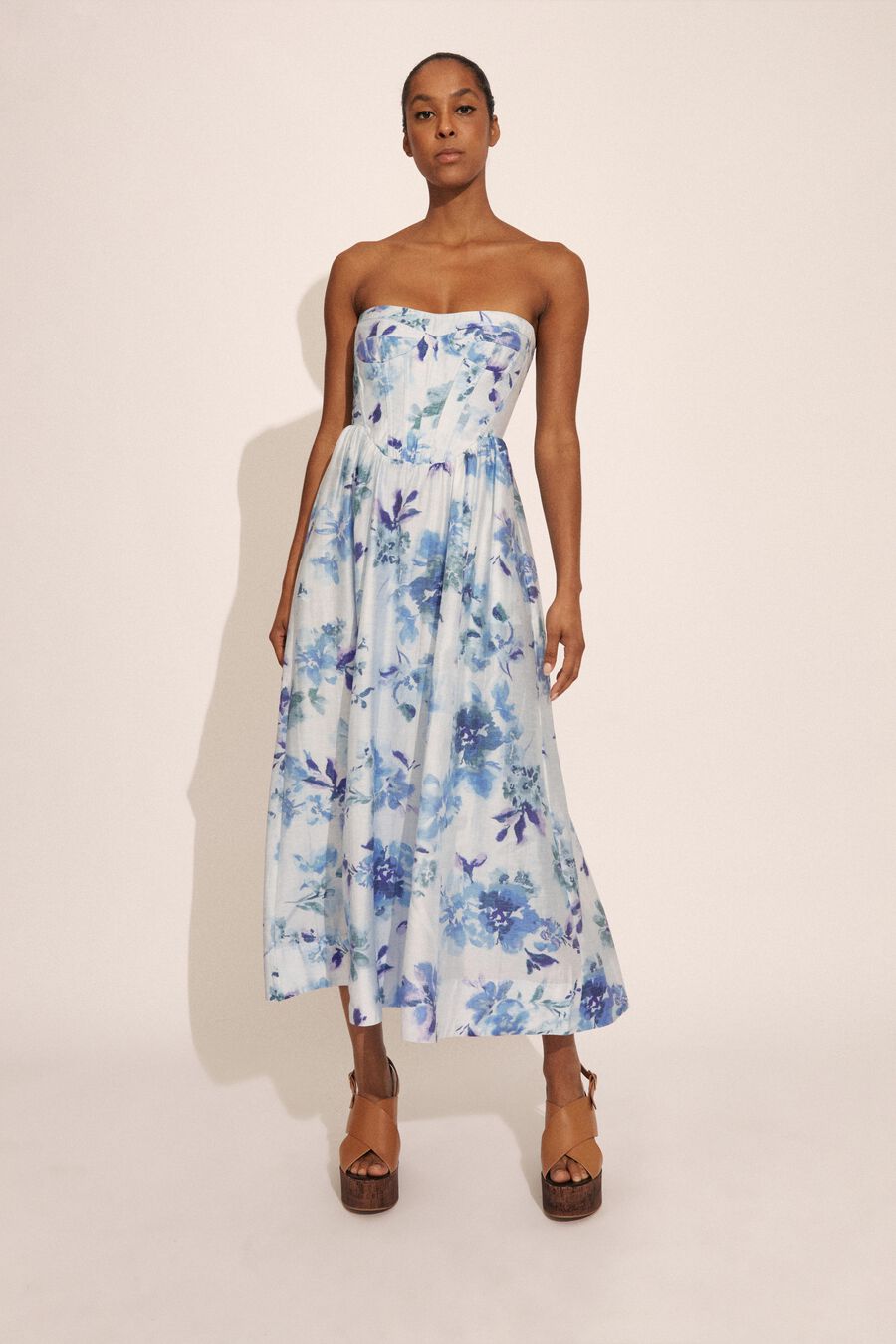 Lola Corset Midi Dress