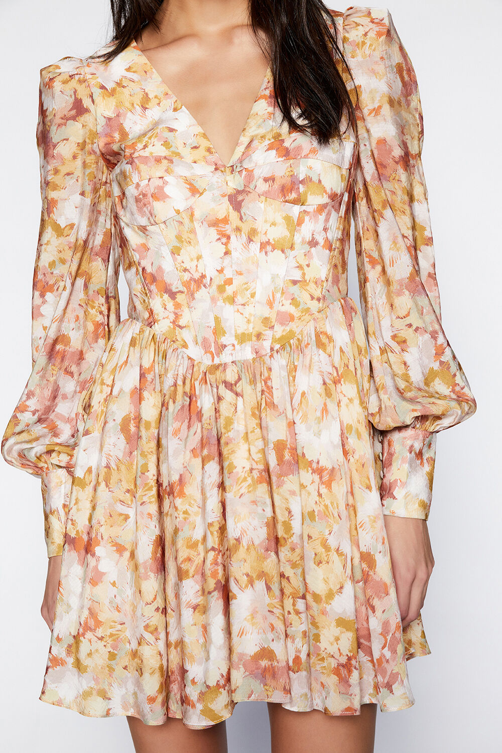 ZELINA MINI DRESS in colour SKYWAY