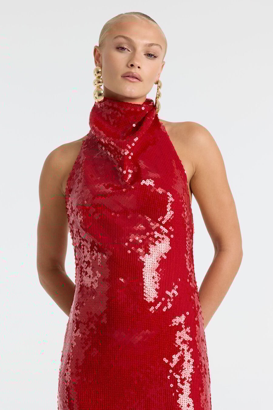 Eryn Sequin Maxi Dress