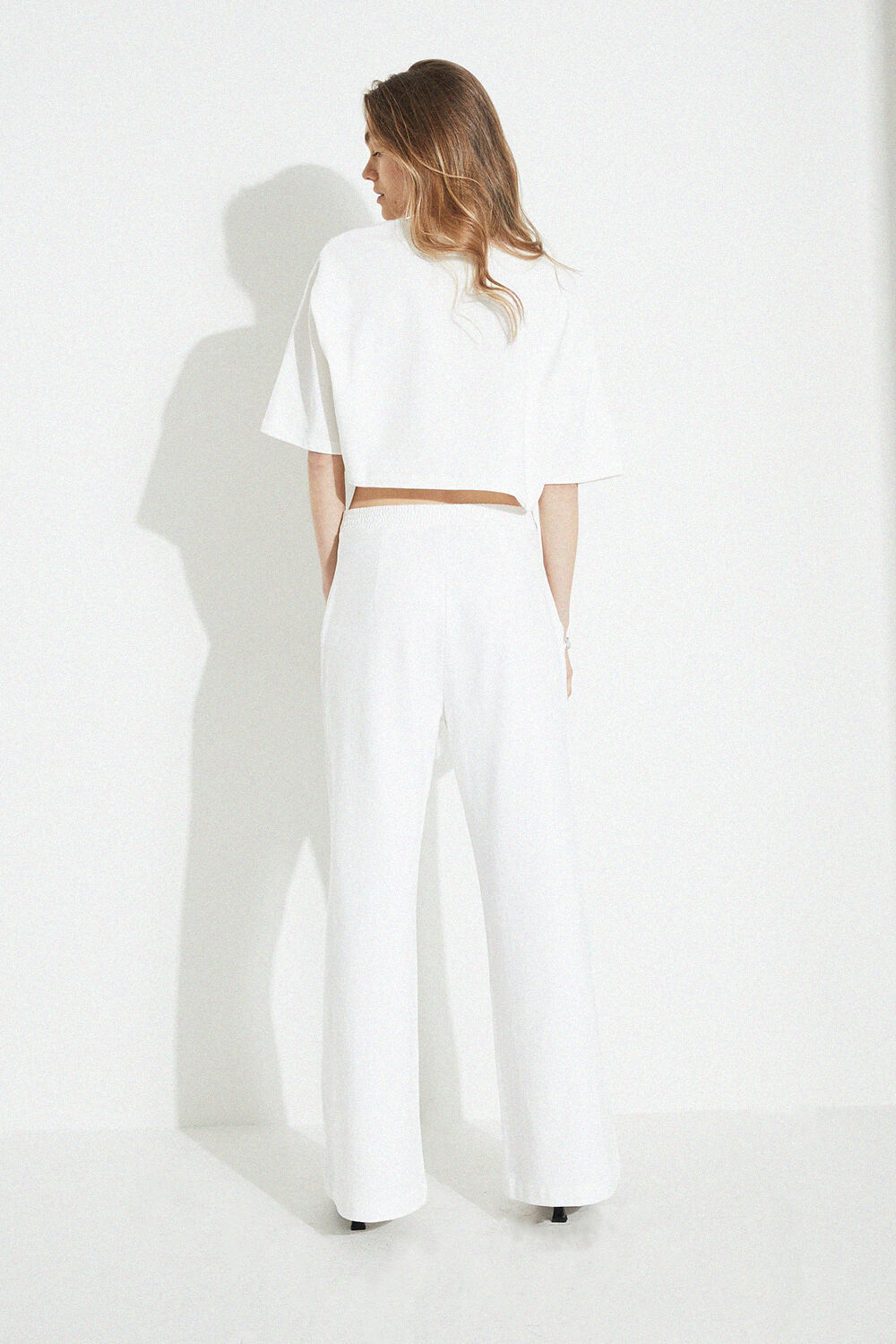 TAILORED TRACK PANT in colour BRIGHT WHITE