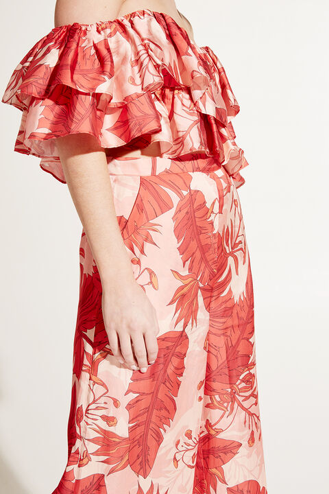 AURORA TOP in colour MINERAL RED