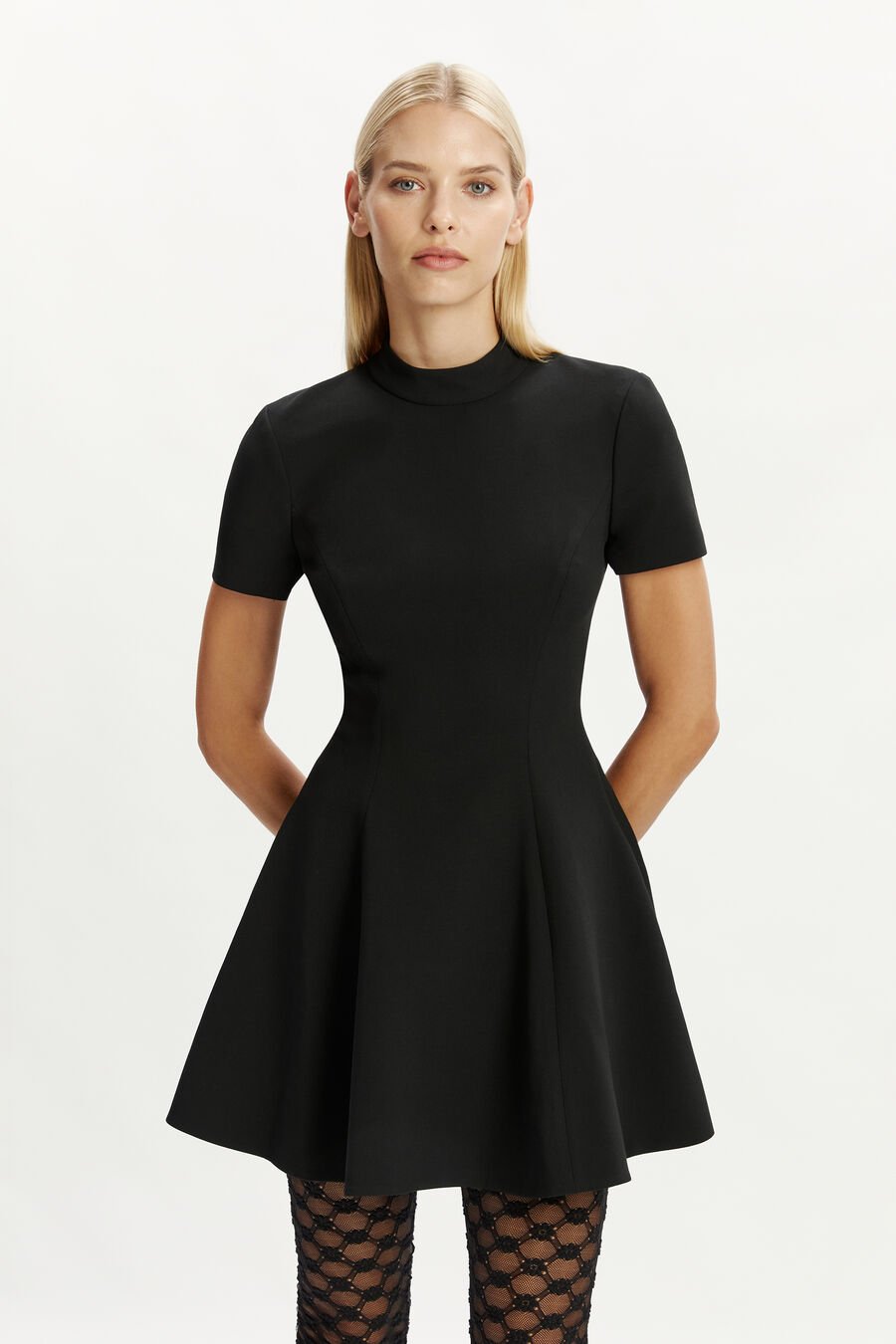 Zephyra Collar Mini Dress