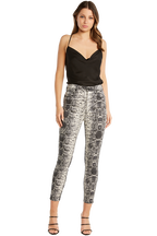 KHLOE SNAKE JEAN in colour BRIGHT WHITE